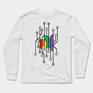 Rainbow circuits Long Sleeve T-Shirt